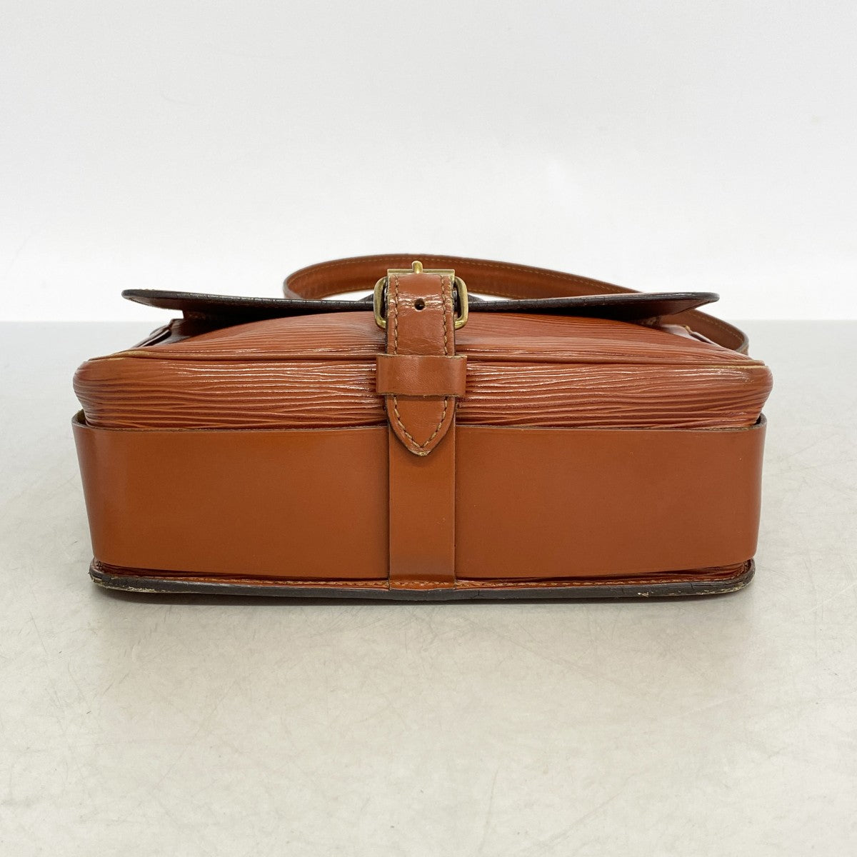 【6eb1488】ルイヴィトン ショルダーバッグ エピ カルトシエール M52243 ケニアブラウン【中古】レディース