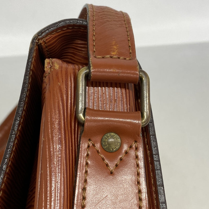 【6eb1488】ルイヴィトン ショルダーバッグ エピ カルトシエール M52243 ケニアブラウン【中古】レディース