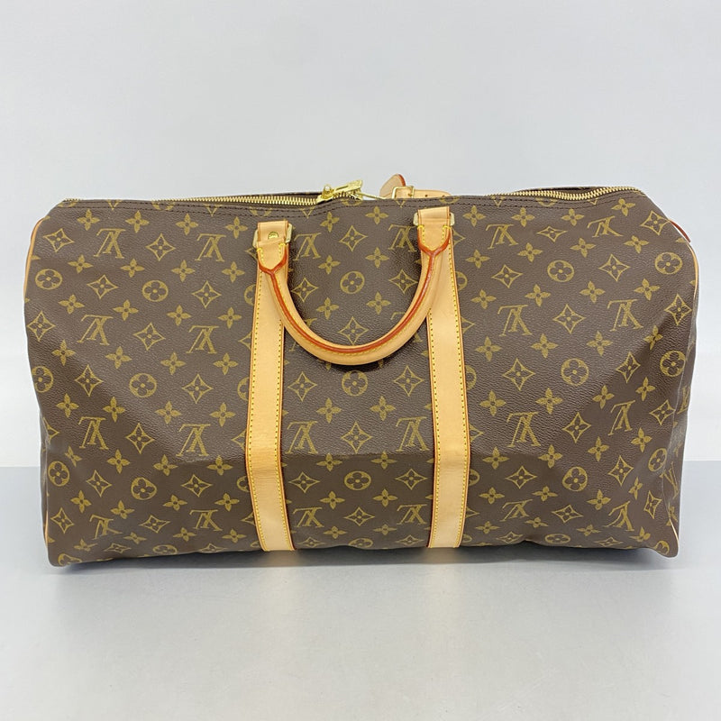 【6ec1799】ルイヴィトン ボストンバッグ モノグラム キーポル50 M41426 ブラウン【中古】メンズ レディース ユニセックス