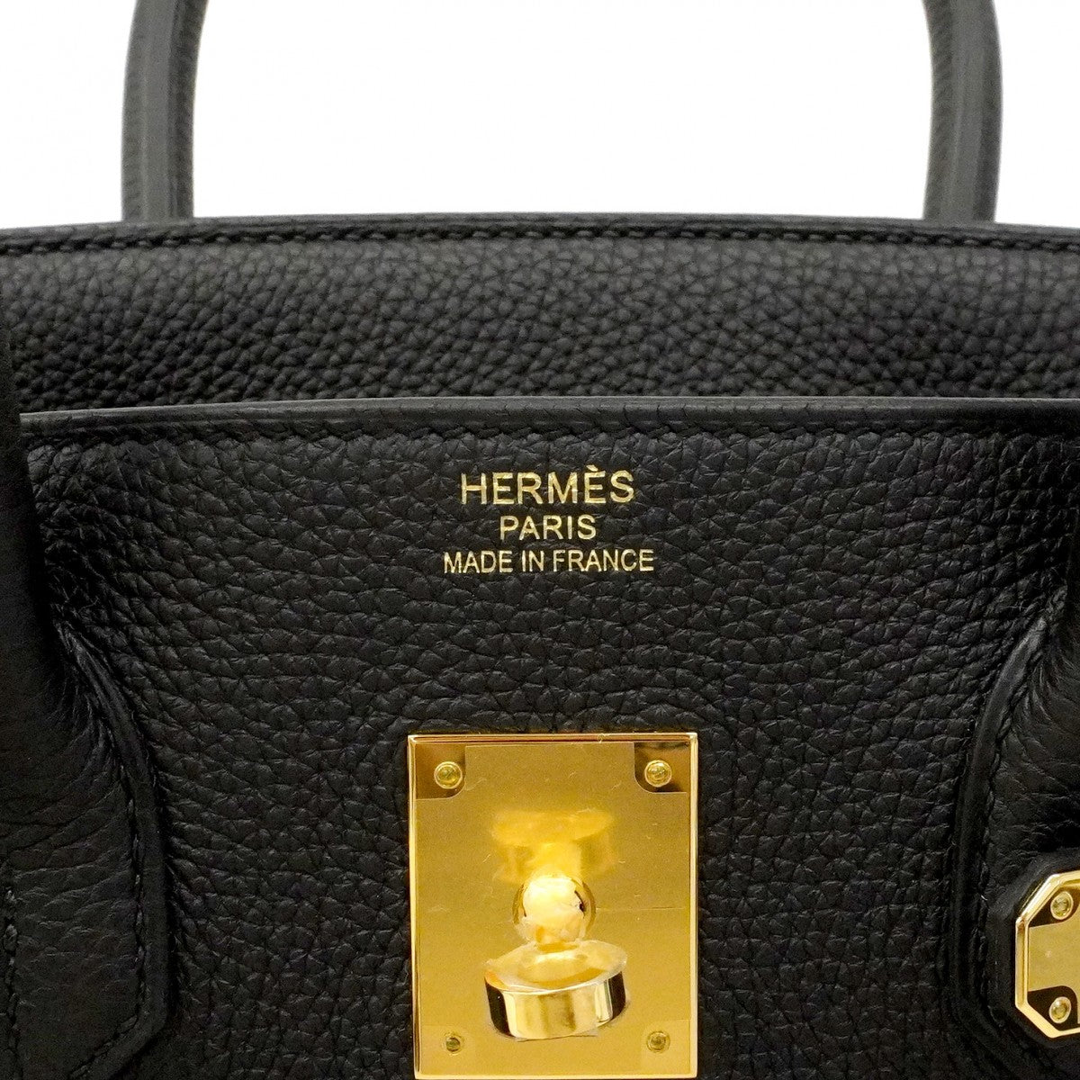 ★SALE【6ec1879-g】エルメス ハンドバッグ バーキン35 トゴ ブラック ゴールド金具 Y刻印【中古】レディース