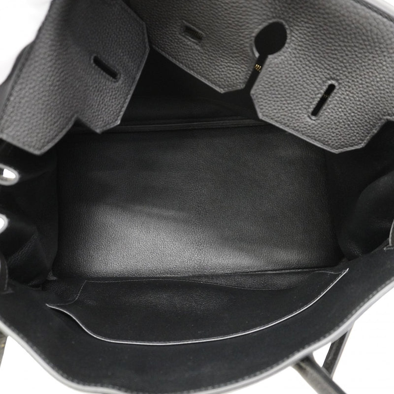 ★SALE【6ec1879-g】エルメス ハンドバッグ バーキン35 トゴ ブラック ゴールド金具 Y刻印【中古】レディース