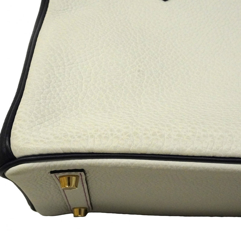 【6ec1880-g】エルメス ハンドバッグ バーキン30 トリヨンクレマンス パープルグレー ブルーニュイ ゴールド金具 Y刻印 スペシャルオーダー【中古】レディース