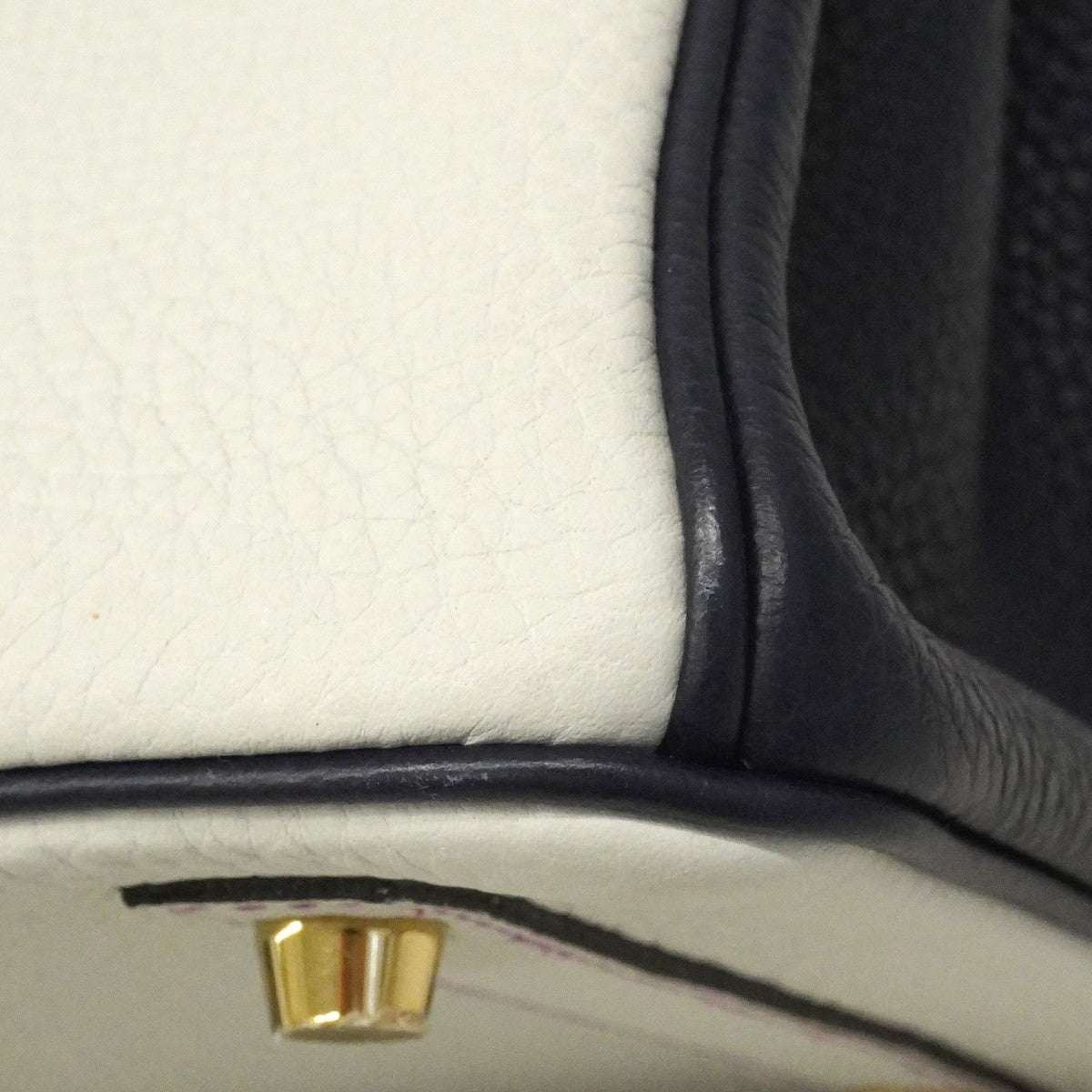 【6ec1880-g】エルメス ハンドバッグ バーキン30 トリヨンクレマンス パープルグレー ブルーニュイ ゴールド金具 Y刻印 スペシャルオーダー【中古】レディース