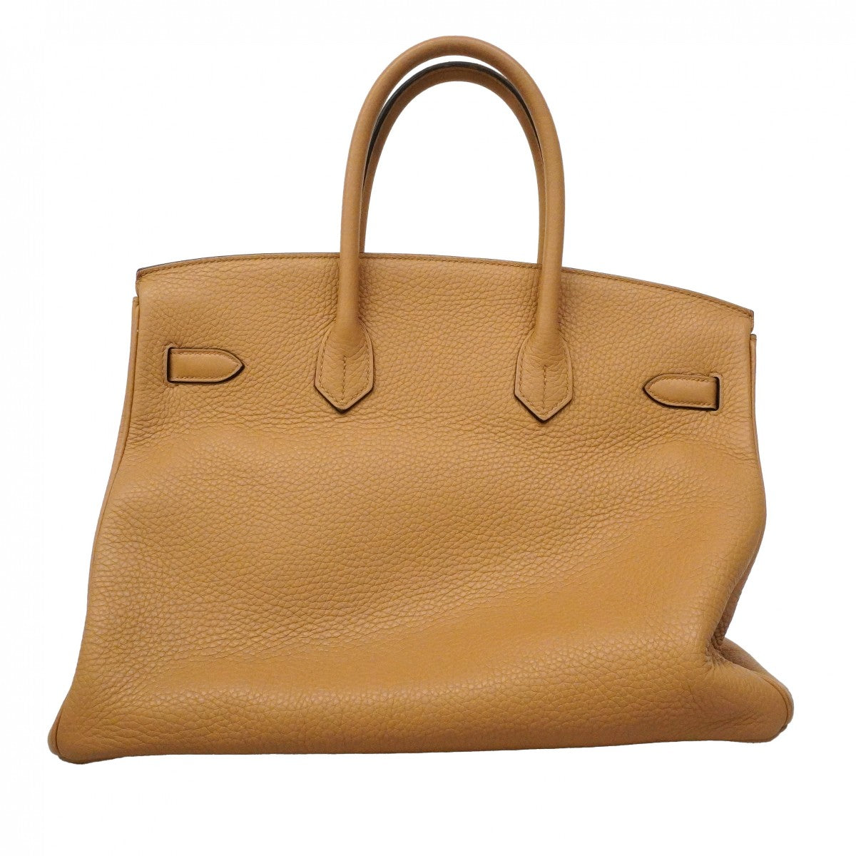 ★SALE【6ec1881-g】エルメス ハンドバッグ バーキン35 トリヨンクレマンス チャイ シルバー金具 U刻印【中古】レディース