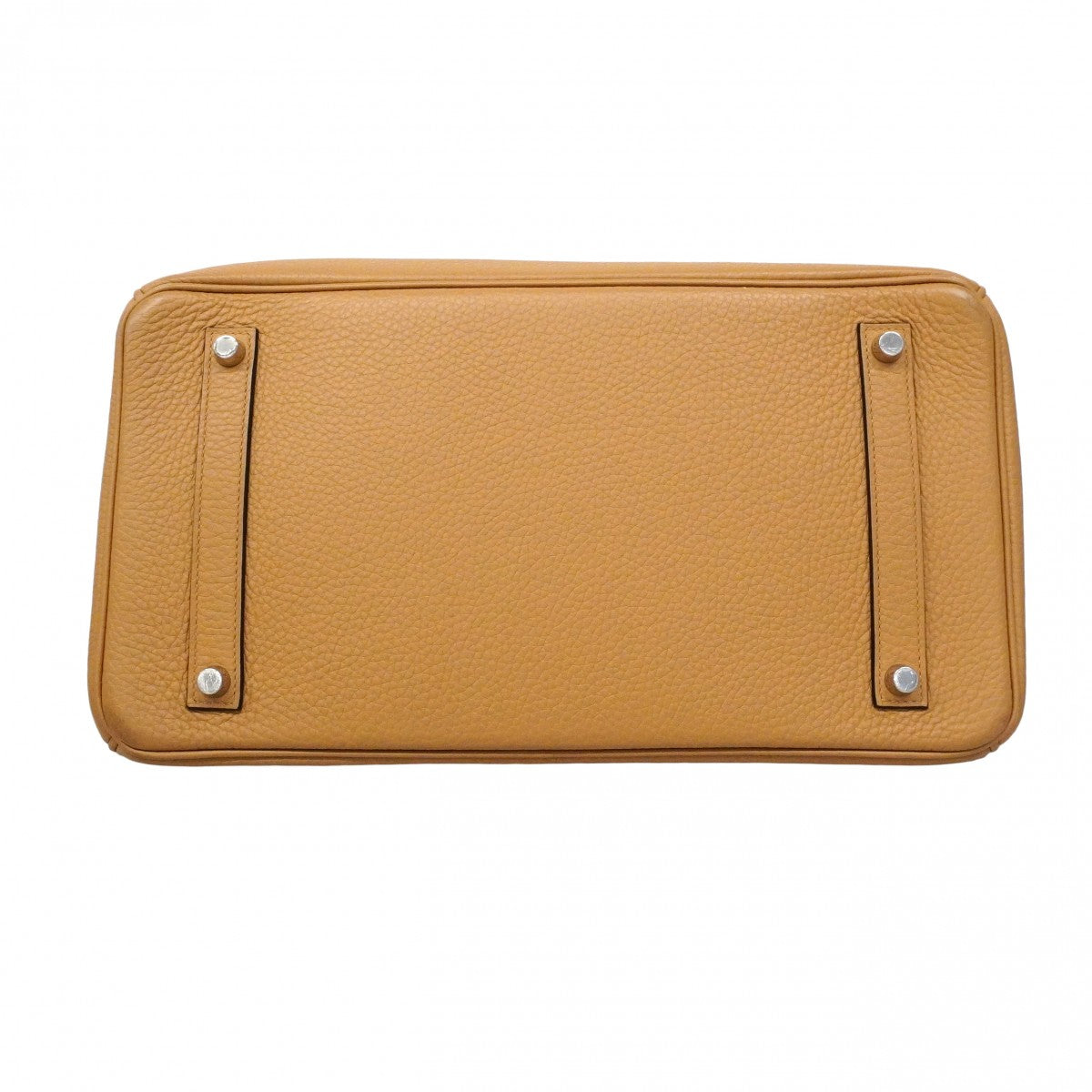 ★SALE【6ec1881-g】エルメス ハンドバッグ バーキン35 トリヨンクレマンス チャイ シルバー金具 U刻印【中古】レディース