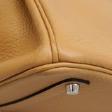 ★SALE【6ec1881-g】エルメス ハンドバッグ バーキン35 トリヨンクレマンス チャイ シルバー金具 U刻印【中古】レディース