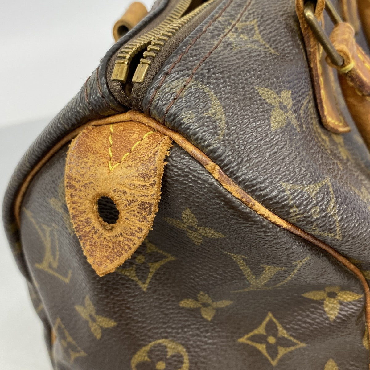 【6ec2317-h】ルイヴィトン ハンドバッグ モノグラム スピーディ25 M41109 ブラウン【中古】レディース