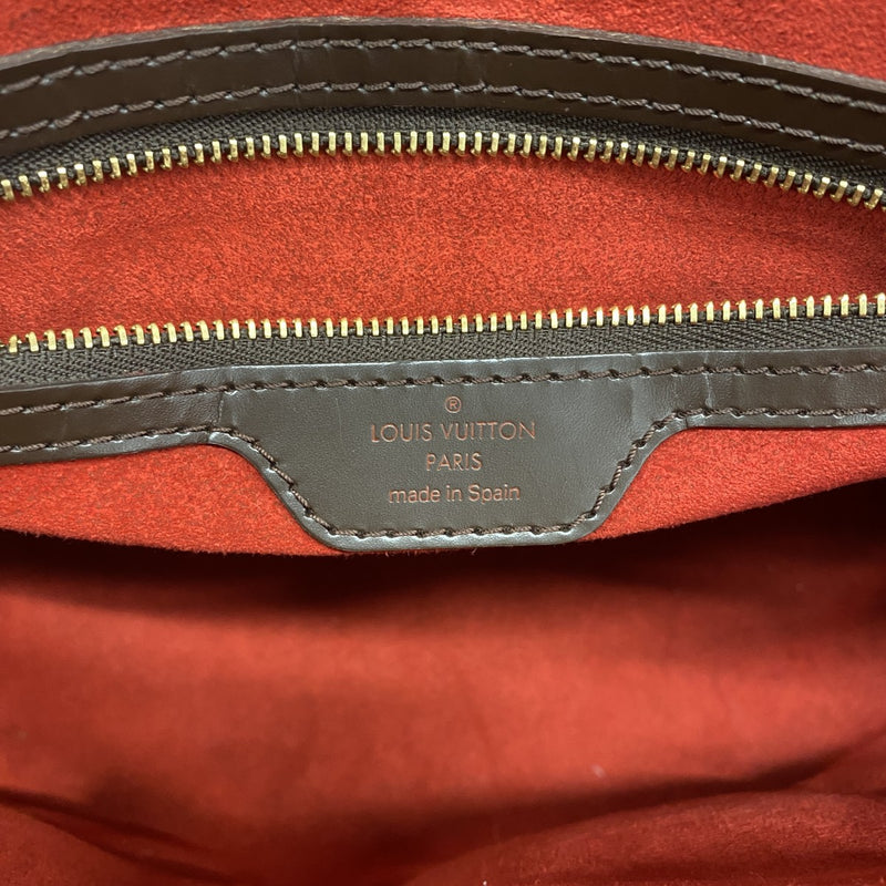【6ec2320-h】ルイヴィトン トートバッグ ダミエ ハムステッドPM N51205 エベヌ【中古】レディース