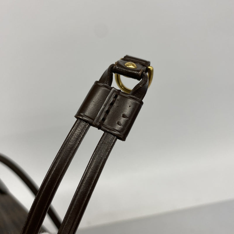 【6ec2321-h】ルイヴィトン トートバッグ ダミエ ネヴァーフルMM N51105 エベヌ【中古】レディース