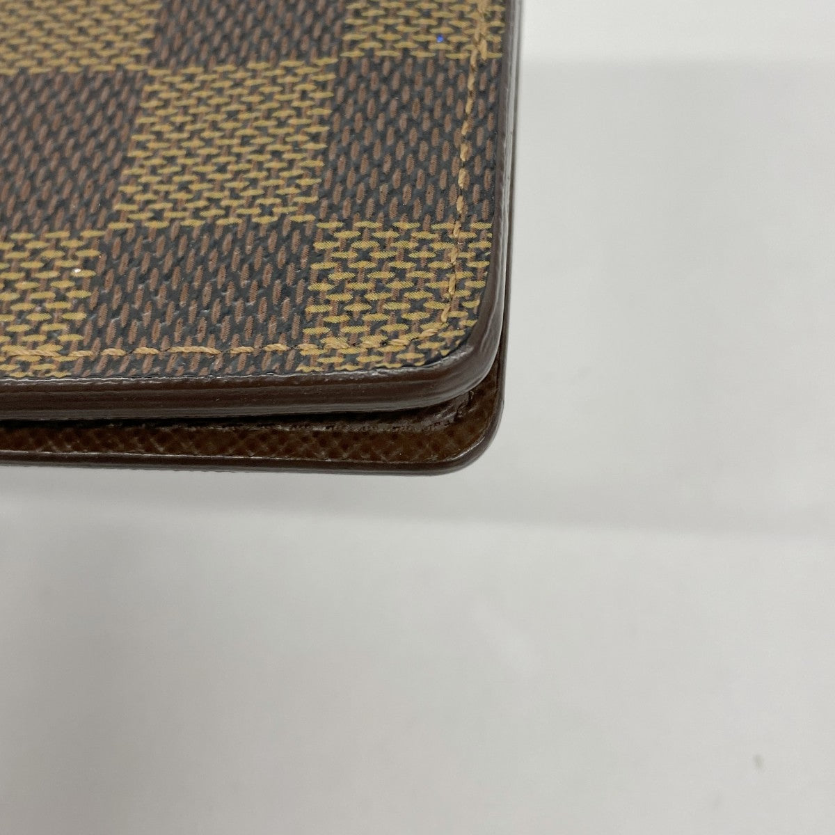 【6ec2330】ルイヴィトン カードケース ダミエ オーガナイザードゥポッシュ N61721 エベヌ【中古】メンズ レディース ユニセックス