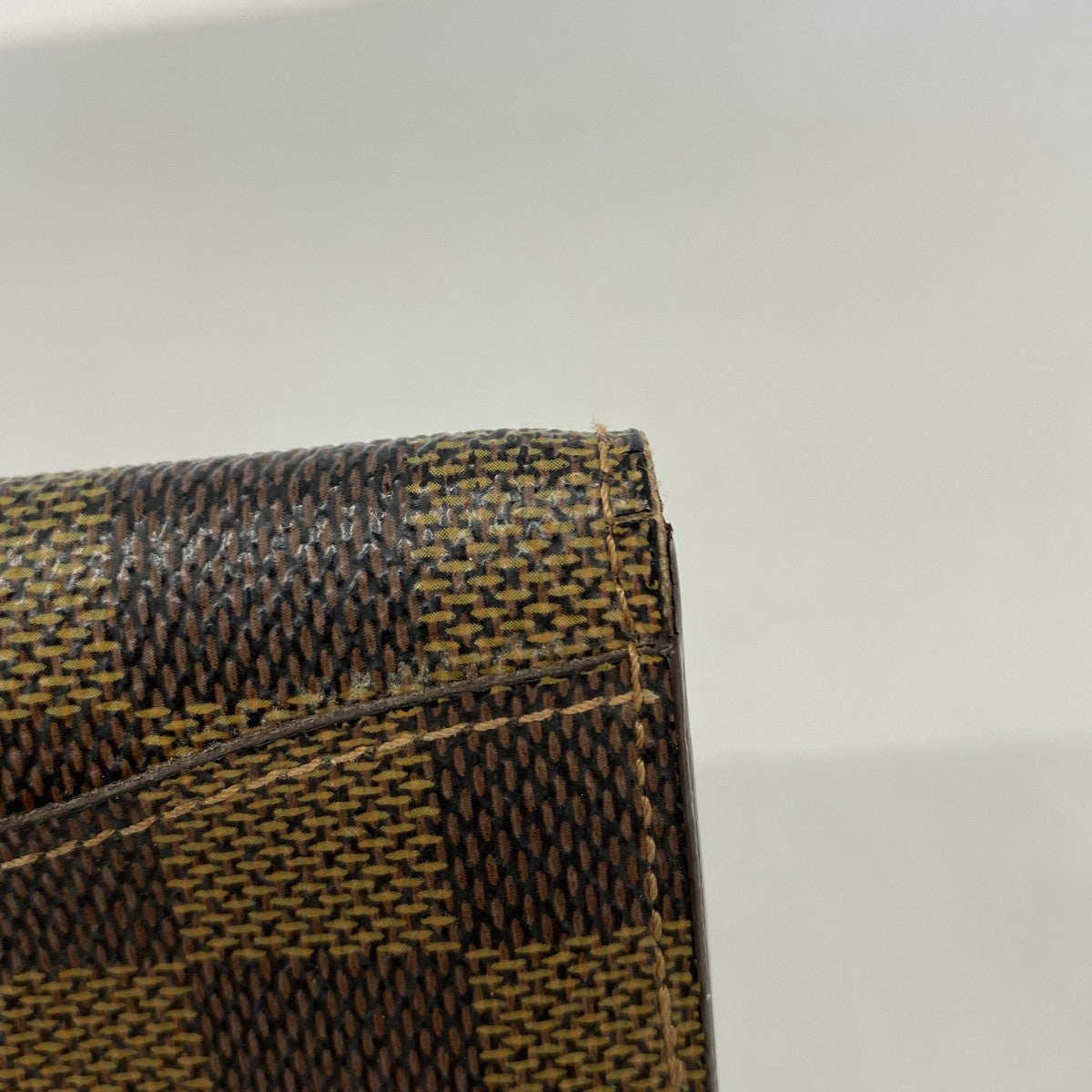 【6ec2330】ルイヴィトン カードケース ダミエ オーガナイザードゥポッシュ N61721 エベヌ【中古】メンズ レディース ユニセックス