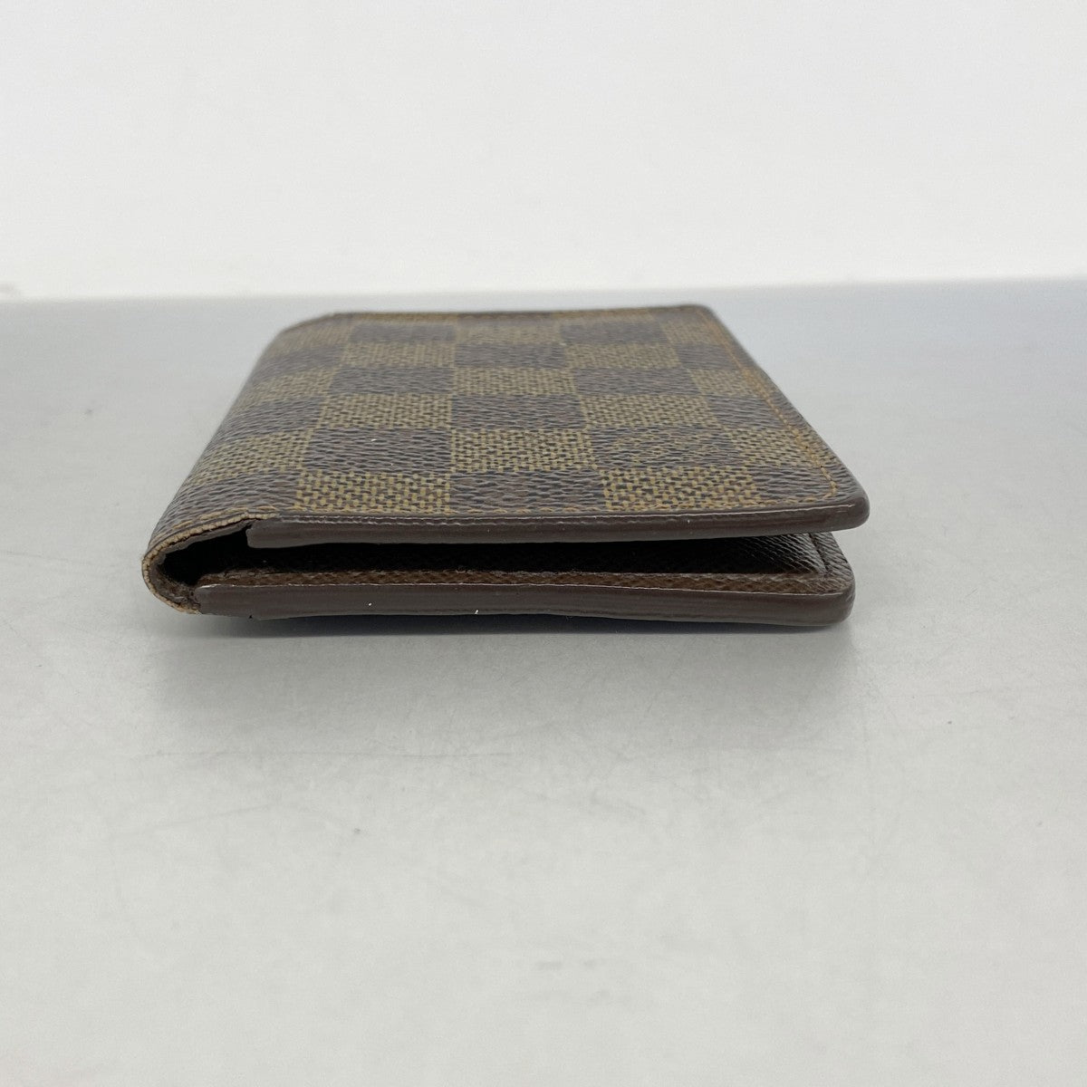 【6ec2330】ルイヴィトン カードケース ダミエ オーガナイザードゥポッシュ N61721 エベヌ【中古】メンズ レディース ユニセックス