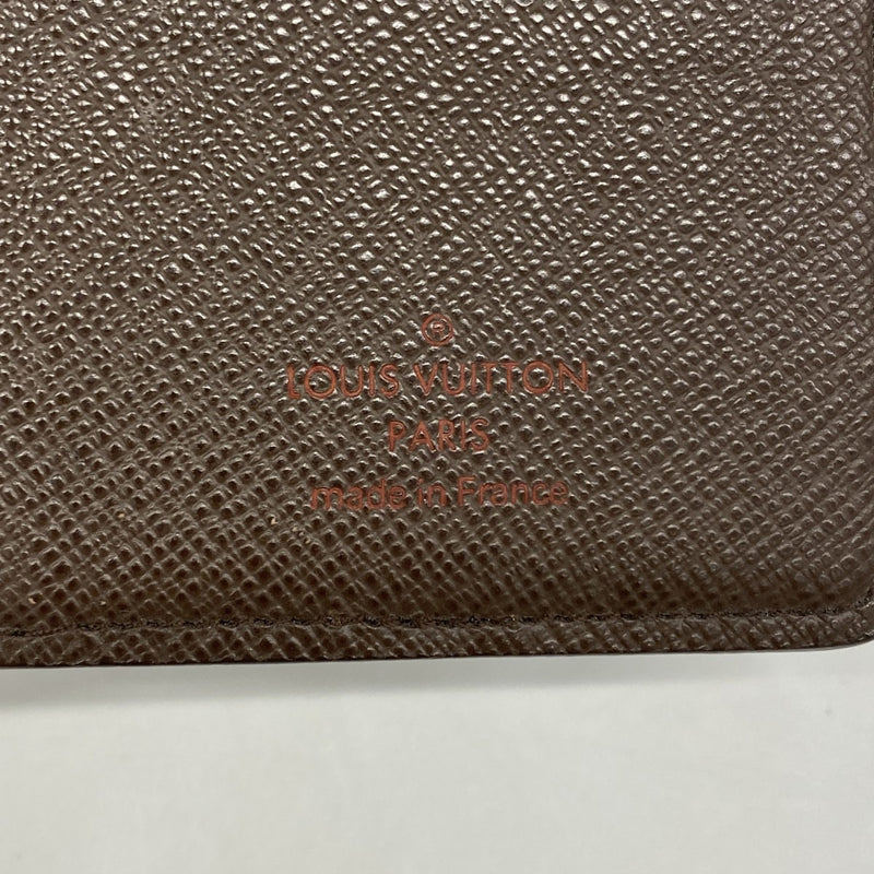 【6ec2330】ルイヴィトン カードケース ダミエ オーガナイザードゥポッシュ N61721 エベヌ【中古】メンズ レディース ユニセックス
