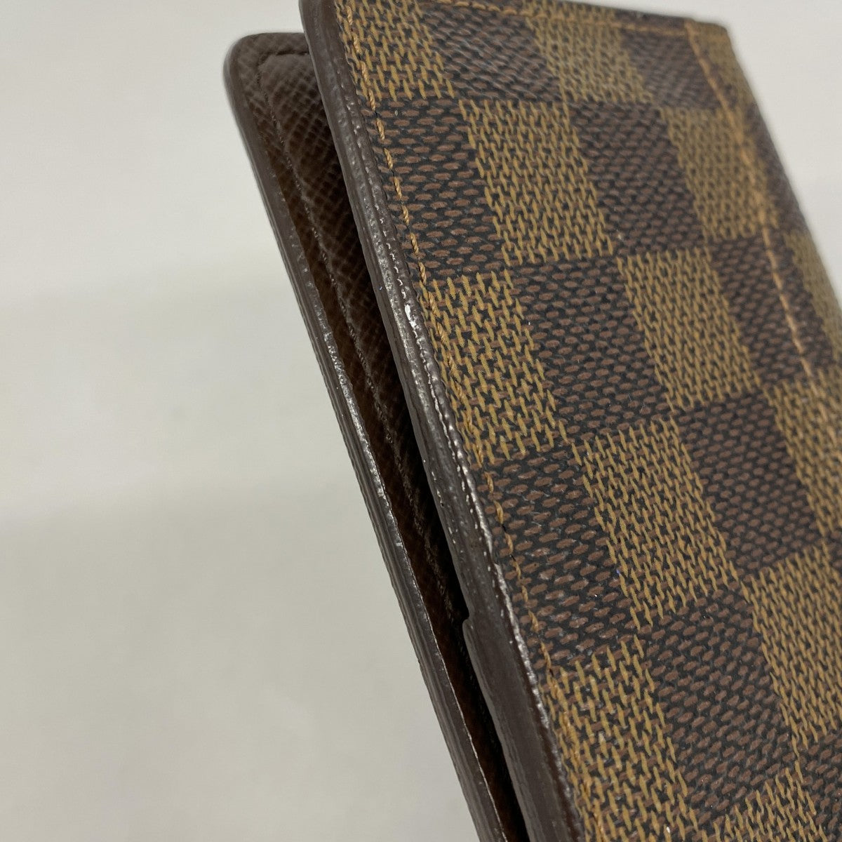 【6ec2330】ルイヴィトン カードケース ダミエ オーガナイザードゥポッシュ N61721 エベヌ【中古】メンズ レディース ユニセックス