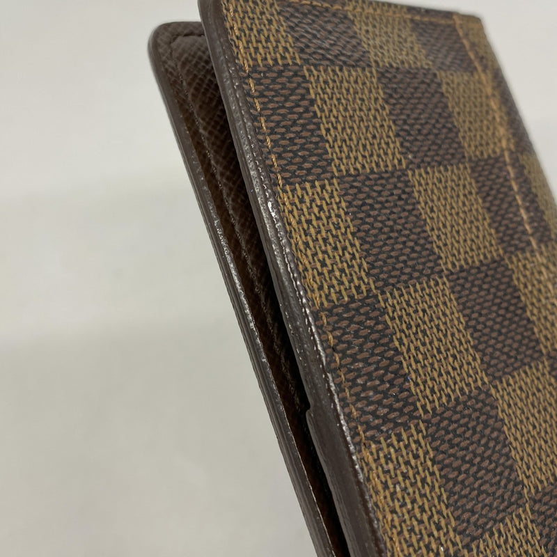 【6ec2330】ルイヴィトン カードケース ダミエ オーガナイザードゥポッシュ N61721 エベヌ【中古】メンズ レディース ユニセックス