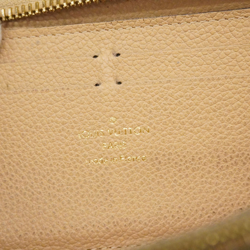 【6ec2375】ルイヴィトン 長財布 モノグラム・アンプラント ポルトフォイユクレマンス M60173 デュンヌ【中古】レディース