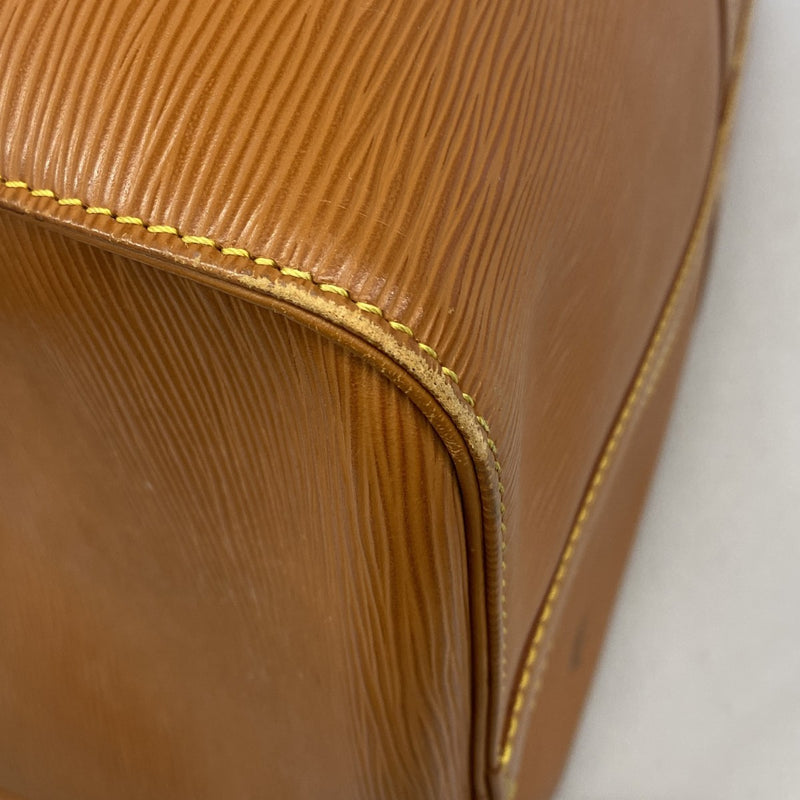 【6ec2526】ルイヴィトン ボストンバッグ エピ キーポル50 M42968 ジパングゴールド【中古】メンズ レディース ユニセックス