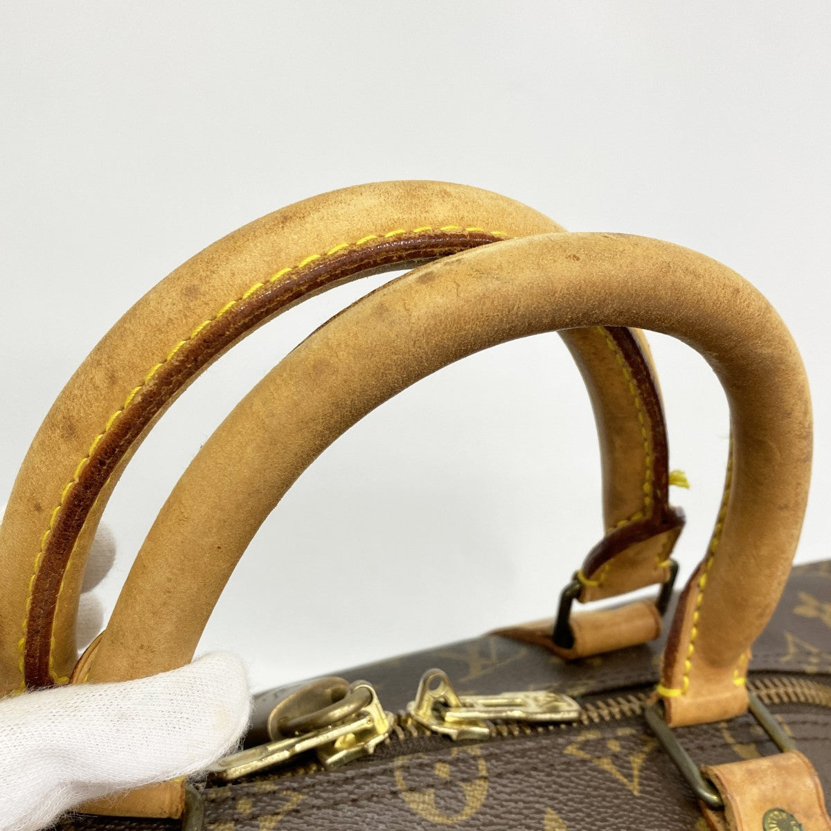 【6ec2699】ルイヴィトン ボストンバッグ モノグラム キーポルバンドリエール50 M41416 ブラウン【中古】メンズ レディース ユニセックス