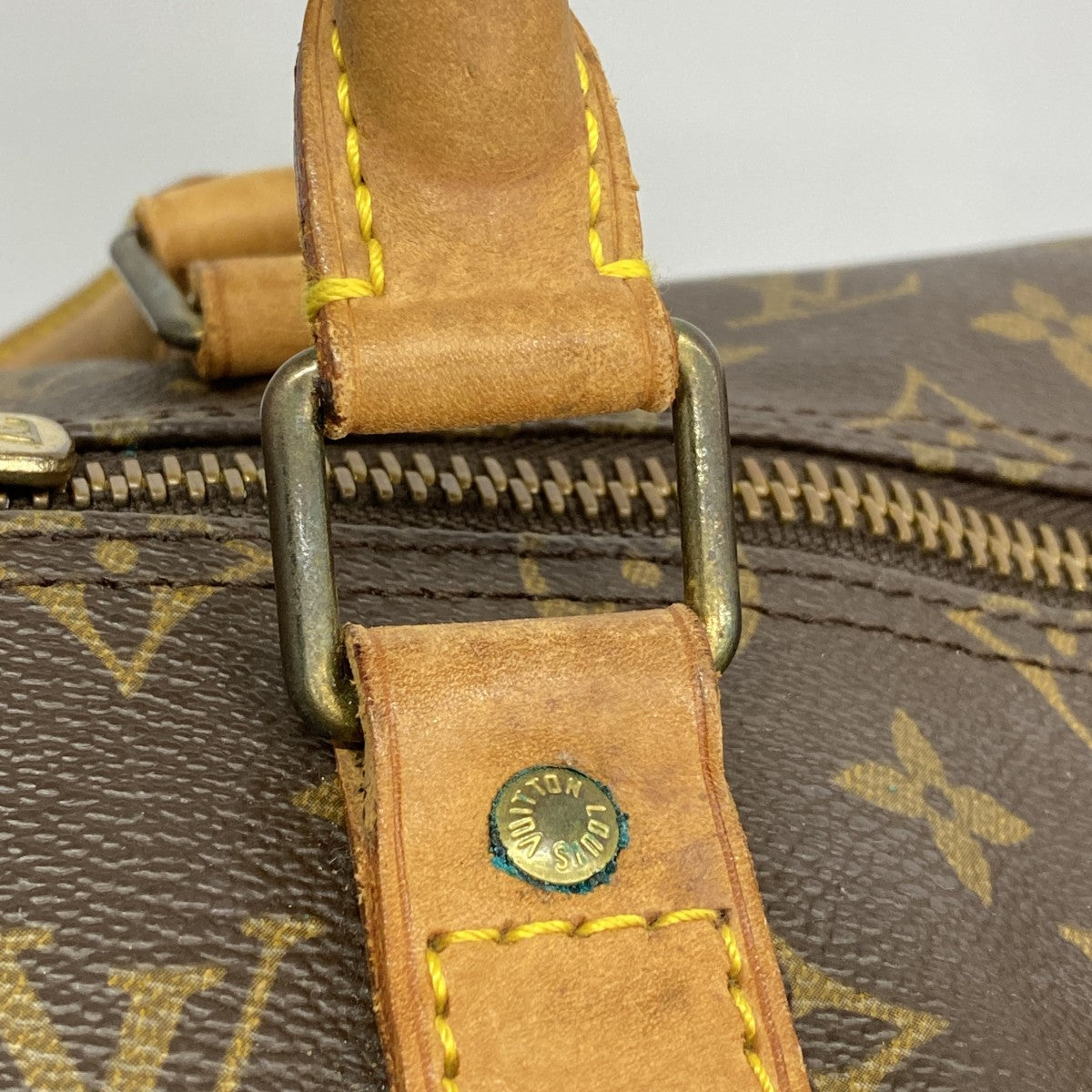 【6ec2699】ルイヴィトン ボストンバッグ モノグラム キーポルバンドリエール50 M41416 ブラウン【中古】メンズ レディース ユニセックス