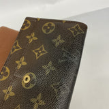 【6ec2716】ルイヴィトン 長財布 モノグラム ポシェットポルトモネクレディ M61725 ブラウン【中古】レディース