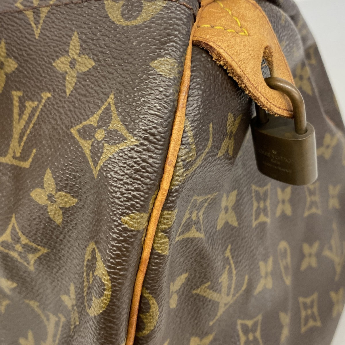 【6ec2723】ルイヴィトン ハンドバッグ モノグラム スピーディ35 M41107 ブラウン【中古】レディース