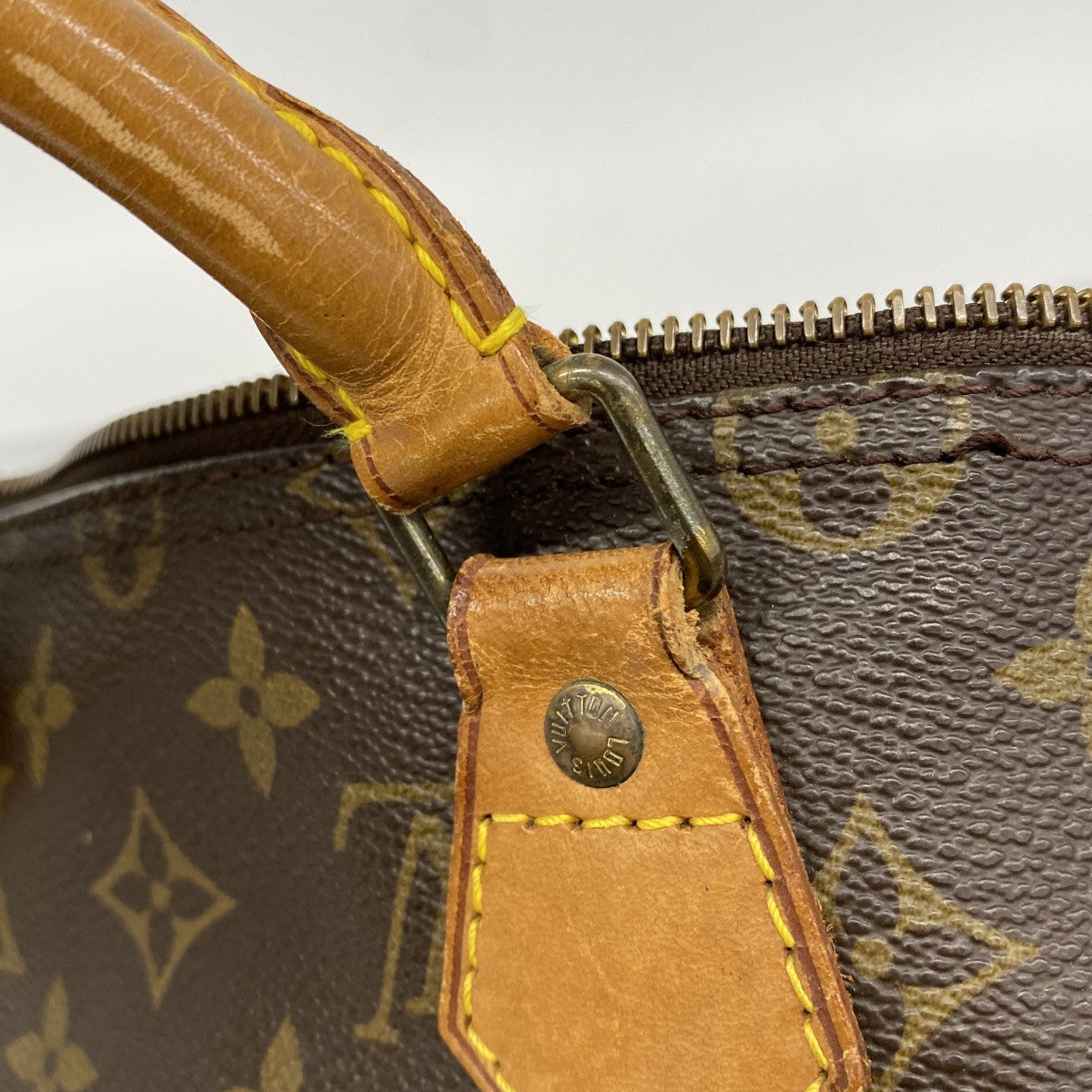 【6ec2723】ルイヴィトン ハンドバッグ モノグラム スピーディ35 M41107 ブラウン【中古】レディース