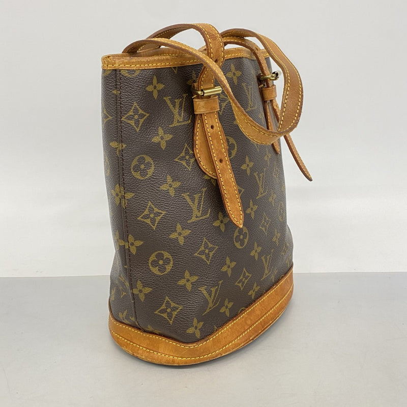【6ec2724】ルイヴィトン トートバッグ モノグラム バケットPM M42238 ブラウン【中古】レディース
