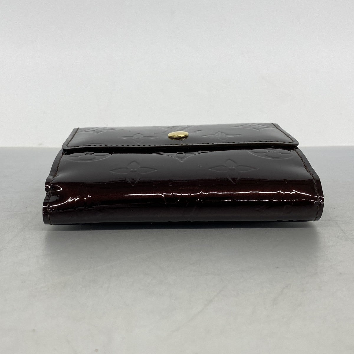 ★在庫処分★SALE【6ec2766-k】ルイヴィトン 三つ折り財布 ヴェルニ ポルトフォイユエリーズ M93523 アマラント【中古】レディース