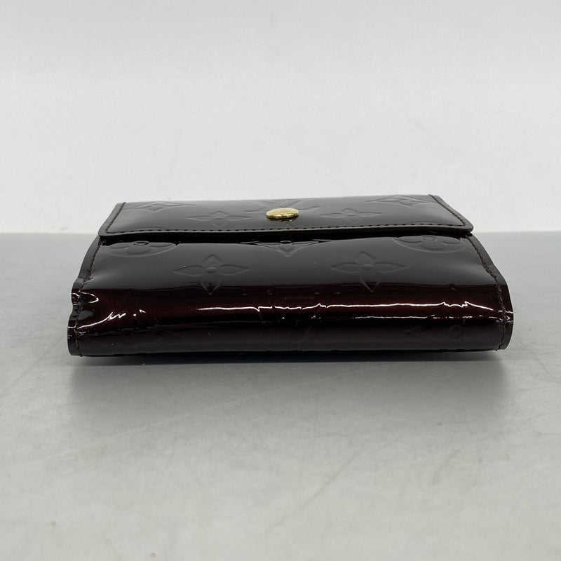 ★在庫処分★SALE【6ec2766-k】ルイヴィトン 三つ折り財布 ヴェルニ ポルトフォイユエリーズ M93523 アマラント【中古】レディース