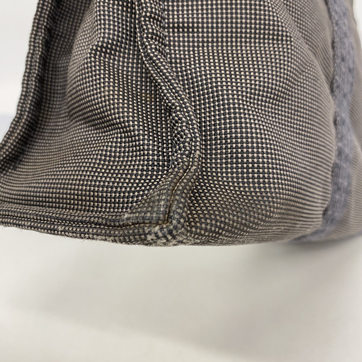 【6ec2795-k】エルメス トートバッグ エールラインMM キャンバス グレー シルバー金具【中古】メンズ レディース ユニセックス