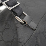 【6ec2857】グッチ リュック・デイパック GGナイロン 003 0238 ナイロン ブラック シルバー金具【中古】レディース