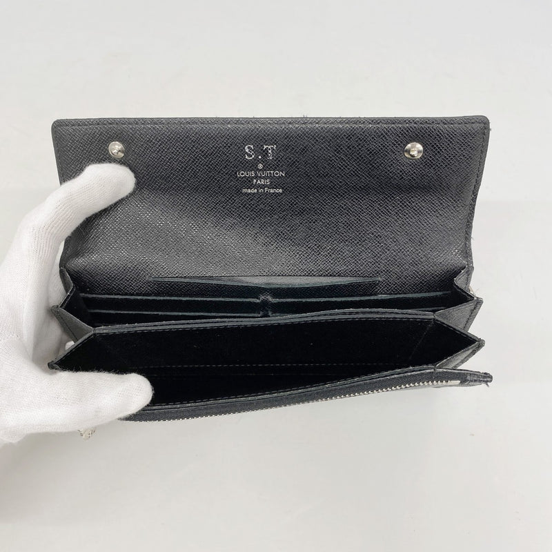 ★在庫処分★SALE【6ec2986-k】ルイヴィトン 長財布 ダミエ・グラフィット ポルトフォイユアコルディオン N60023 ブラック グレー【中古】メンズ