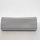 【6ec3004-k】グッチ ハンドバッグ バンブー 459076 レザー グレー ゴールド金具【中古】レディース