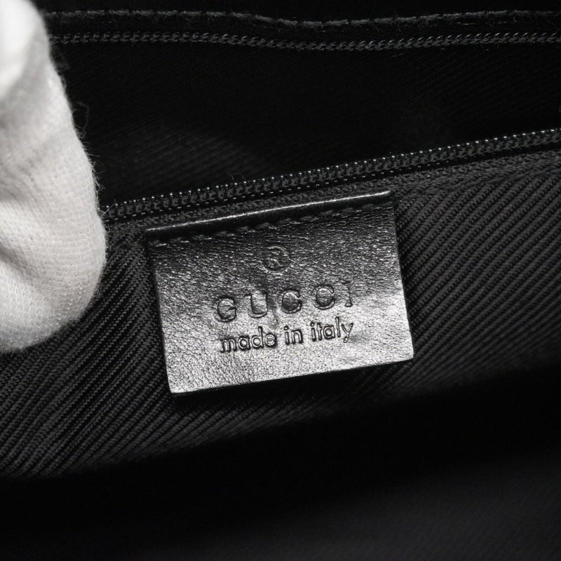 【6ec3094-k】グッチ ハンドバッグ GGキャンバス/ジャッキー 002 1067 キャンバス ブラック シルバー金具【中古】レディース