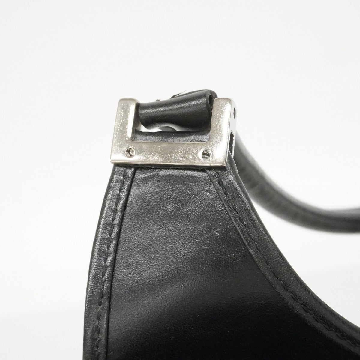 【6ec3094-k】グッチ ハンドバッグ GGキャンバス/ジャッキー 002 1067 キャンバス ブラック シルバー金具【中古】レディース