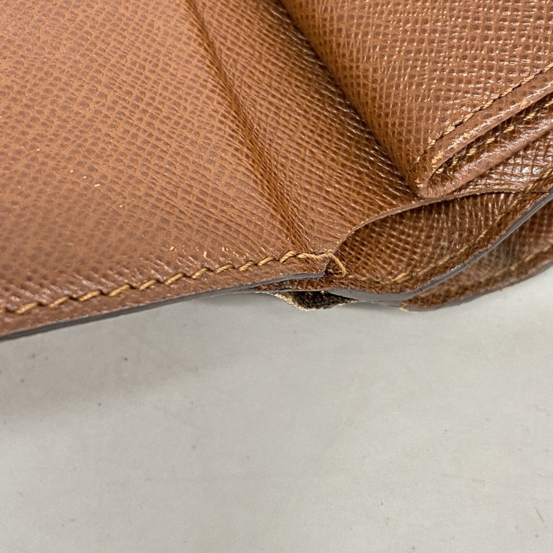 【6ec3133】ルイヴィトン 財布 モノグラム ポルトパピエジップ M61207 ブラウン【中古】レディース