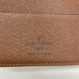 【6ec3133】ルイヴィトン 財布 モノグラム ポルトパピエジップ M61207 ブラウン【中古】レディース
