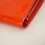 【6ec3144-k】ルイヴィトン 財布 ヴェルニ ポルトモネビエヴィエノワ M91208 ルージュ【中古】レディース