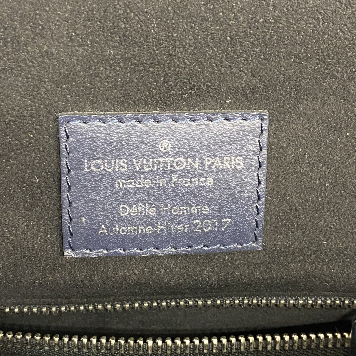 【6ec3193-k】ルイヴィトン リュック・デイパック モノグラム・エクリプス エピ クリストファーPM M53424 ブラック ブルー【中古】メンズ