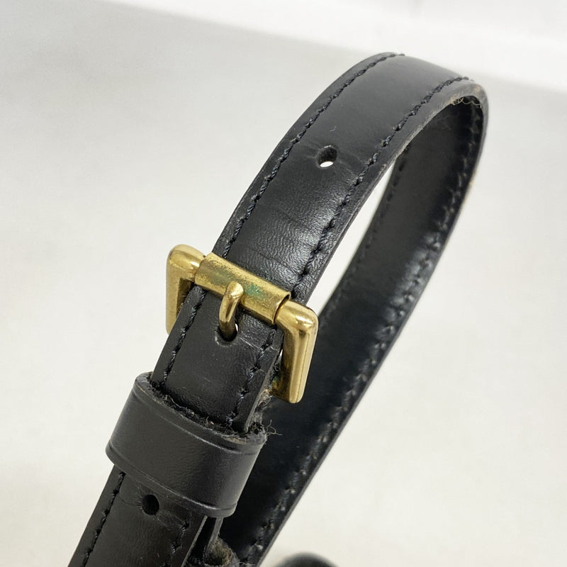 【6ec3216-k】ルイヴィトン ショルダーバッグ エピ ミニサンクルー M52212 ノワール【中古】レディース
