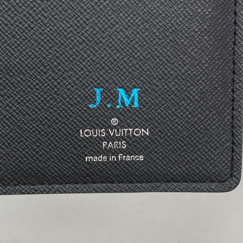 【6ec3219-k】ルイヴィトン 長財布 ダミエ・グラフィット ジャイアント ポルトフォイユブラザNM N40415 ブロン【中古】メンズ