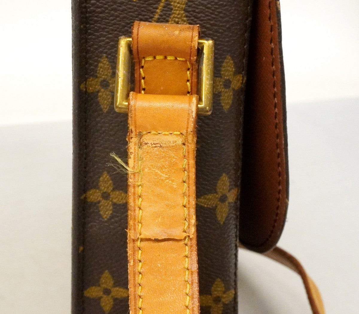 【6ed3839】ルイヴィトン ショルダーバッグ モノグラム サンクルーGM M51242 ブラウン【中古】レディース