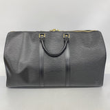 【6ed3846】ルイヴィトン ボストンバッグ エピ キーポル50 M42962 ノワール【中古】メンズ レディース ユニセックス