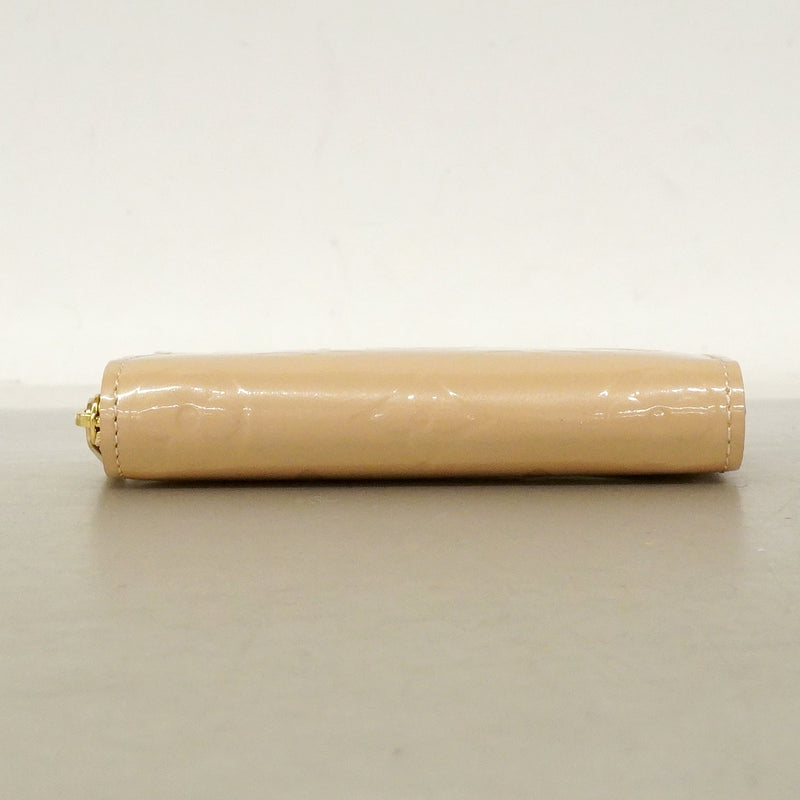 【6ed3969-k】ルイヴィトン コインケース ヴェルニ ジッピーコインパース M91535 ローズフロランタン【中古】レディース