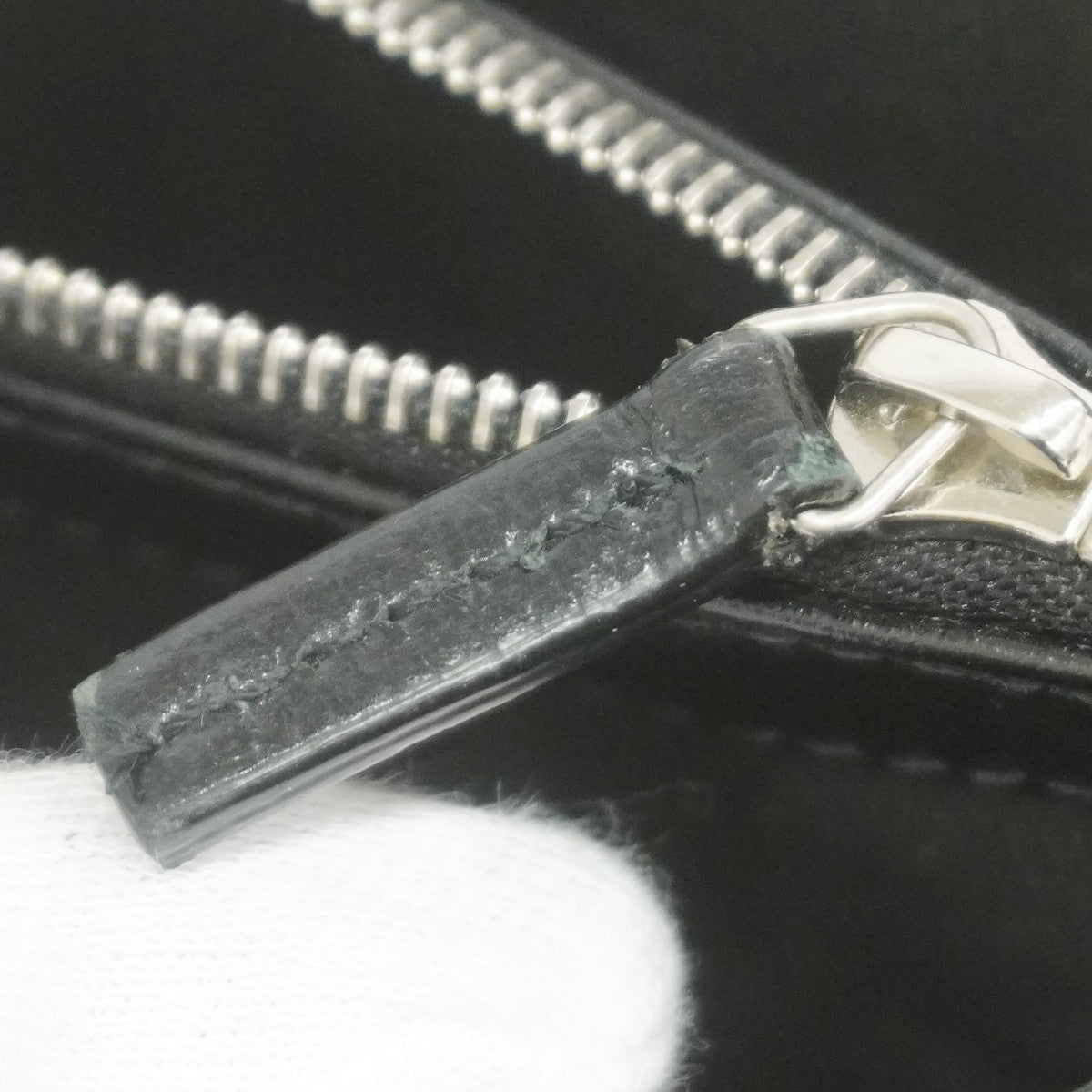 【6ed4041-k】グッチ 長財布 GGスプリーム インターロッキングG 673003 PVC レザー ブラック シルバー金具【中古】メンズ