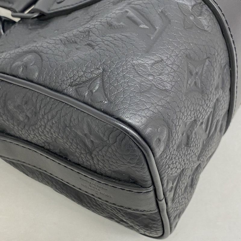 【6ed4068-h】ルイヴィトン ハンドバッグ トリヨン キーポルバンドリエール25 M20900 ノワール 2wayバッグ【中古】メンズ