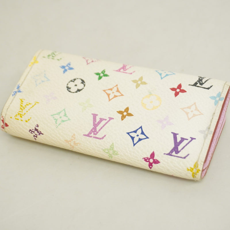 【6ed4103-k】ルイヴィトン キーケース モノグラム・マルチカラー ミュルティクレ4 M93731 リッチ【中古】レディース