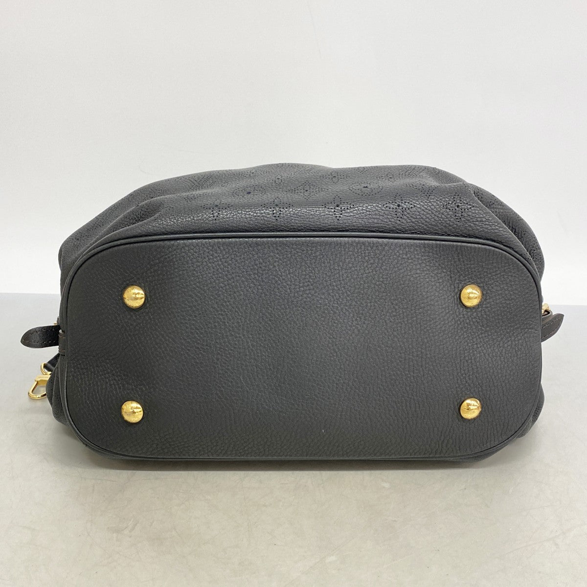 【6ed4104-k】ルイヴィトン トートバッグ マヒナ マヒナL M95765 ノワール【中古】レディース