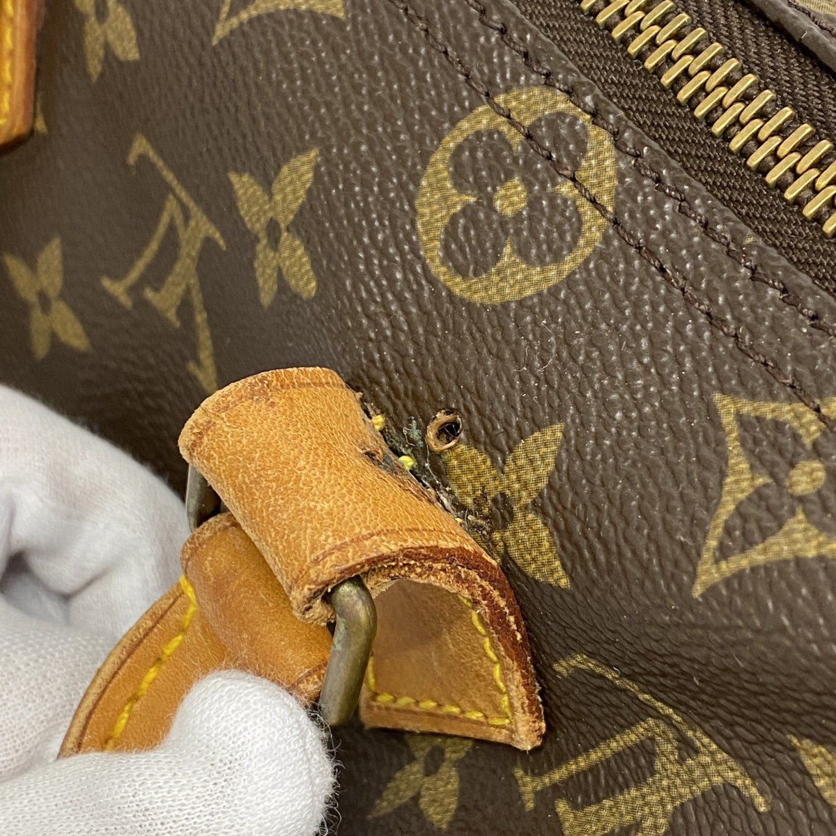 【6ed4211】ルイヴィトン ハンドバッグ モノグラム スピーディ25 M41109 ブラウン【中古】レディース