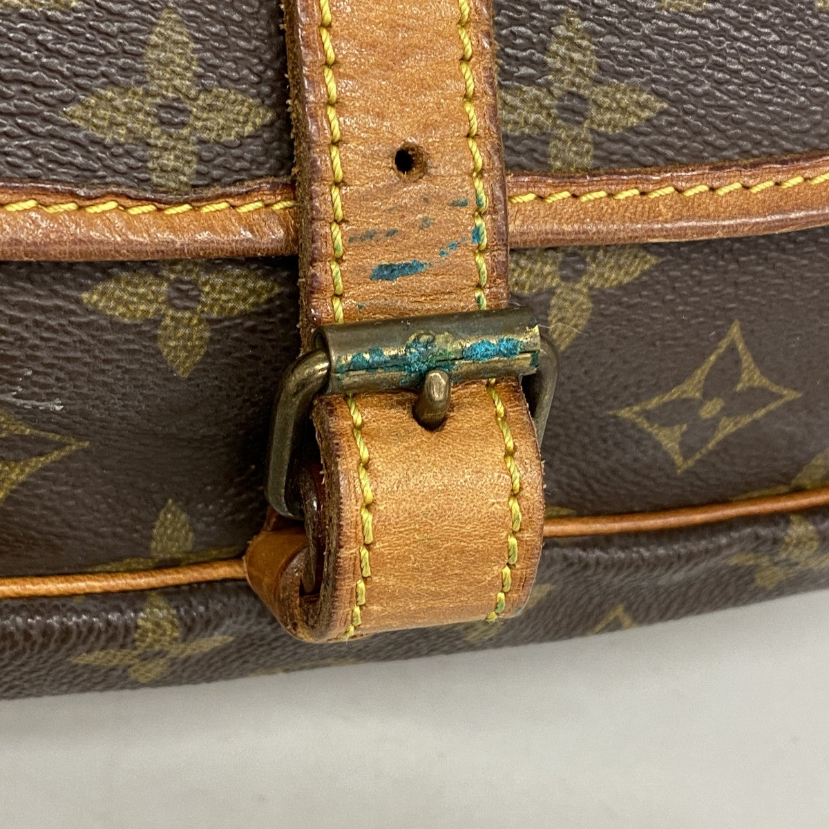 【6ed4236】ルイヴィトン ショルダーバッグ モノグラム ソミュール30 M42256 ブラウン【中古】レディース